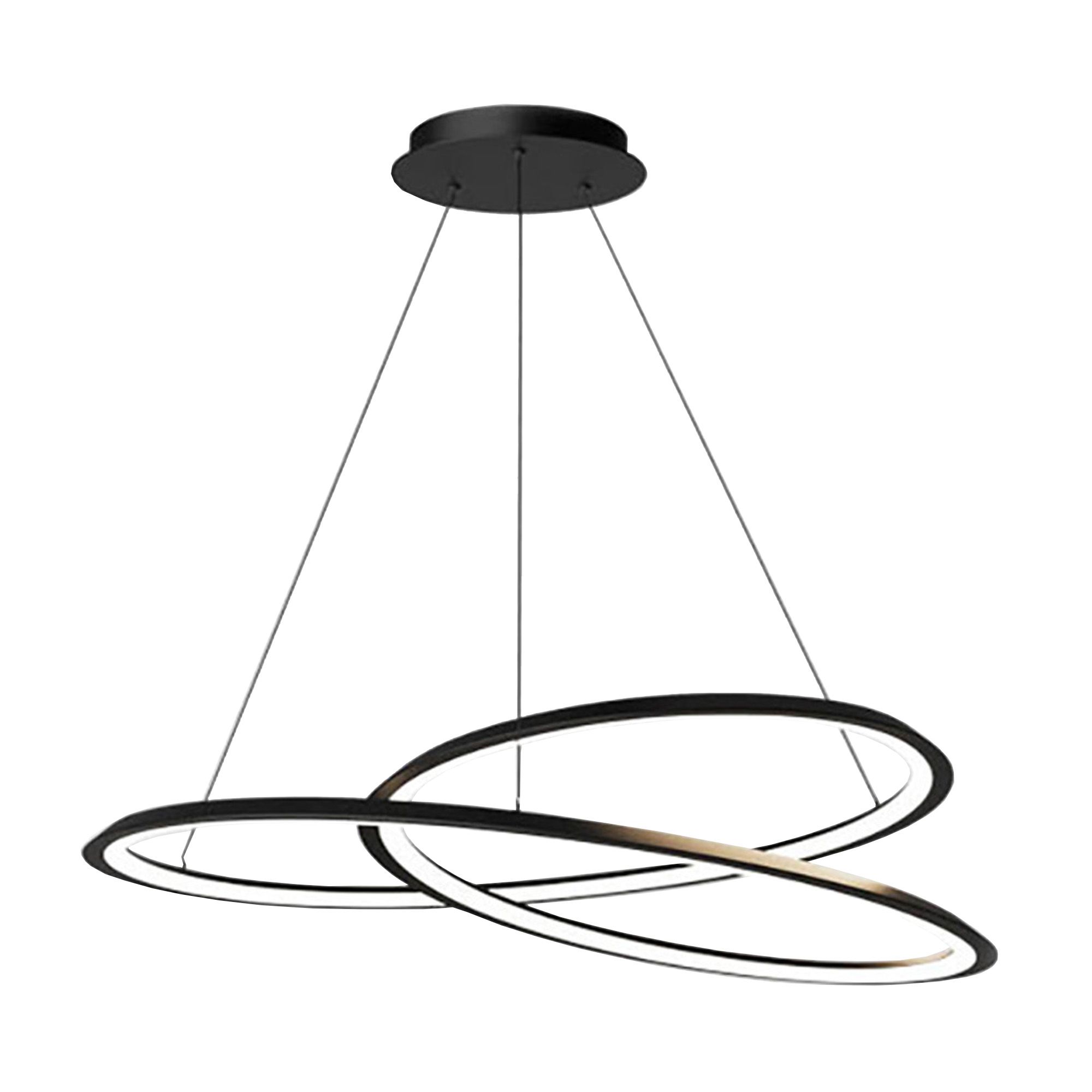 Toolight Závěsné svítidlo s APP1194-CP Black - Obrázek 2