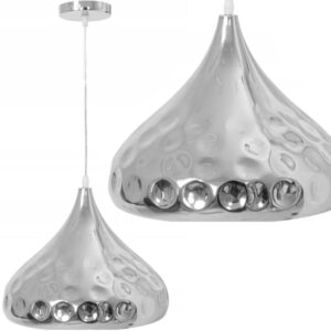 Toolight Zrcadlová stropní lampa stříbrná APP272-1CP