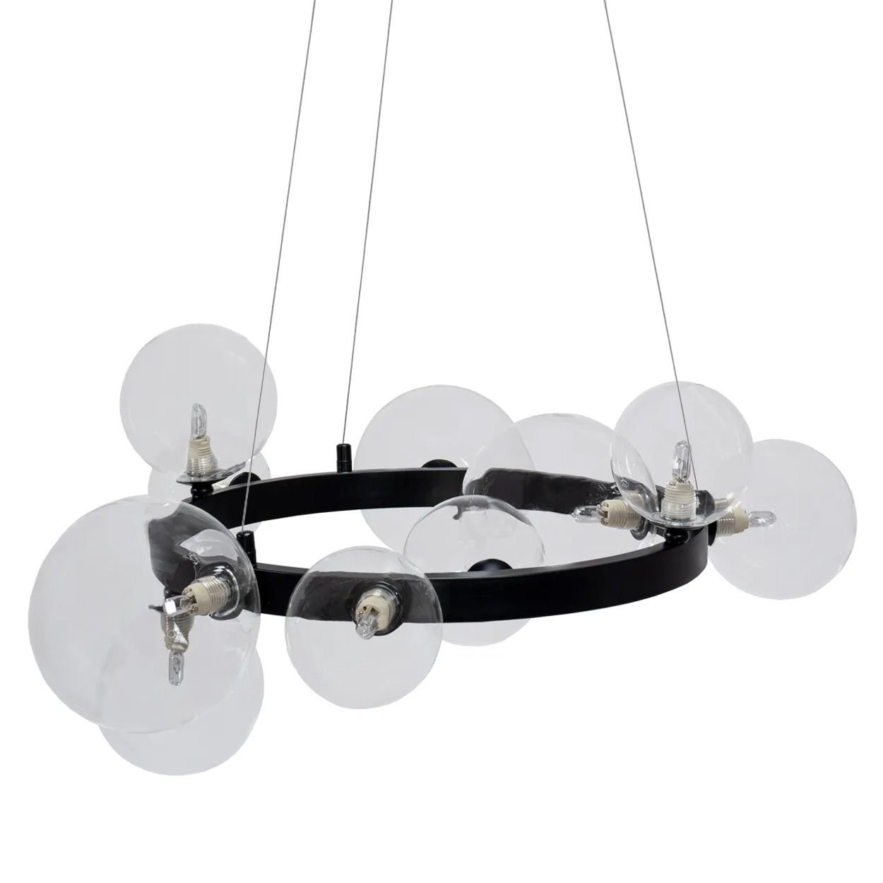 Toolight závěsné svítidlo APP1159-10CP Black - Obrázek 2
