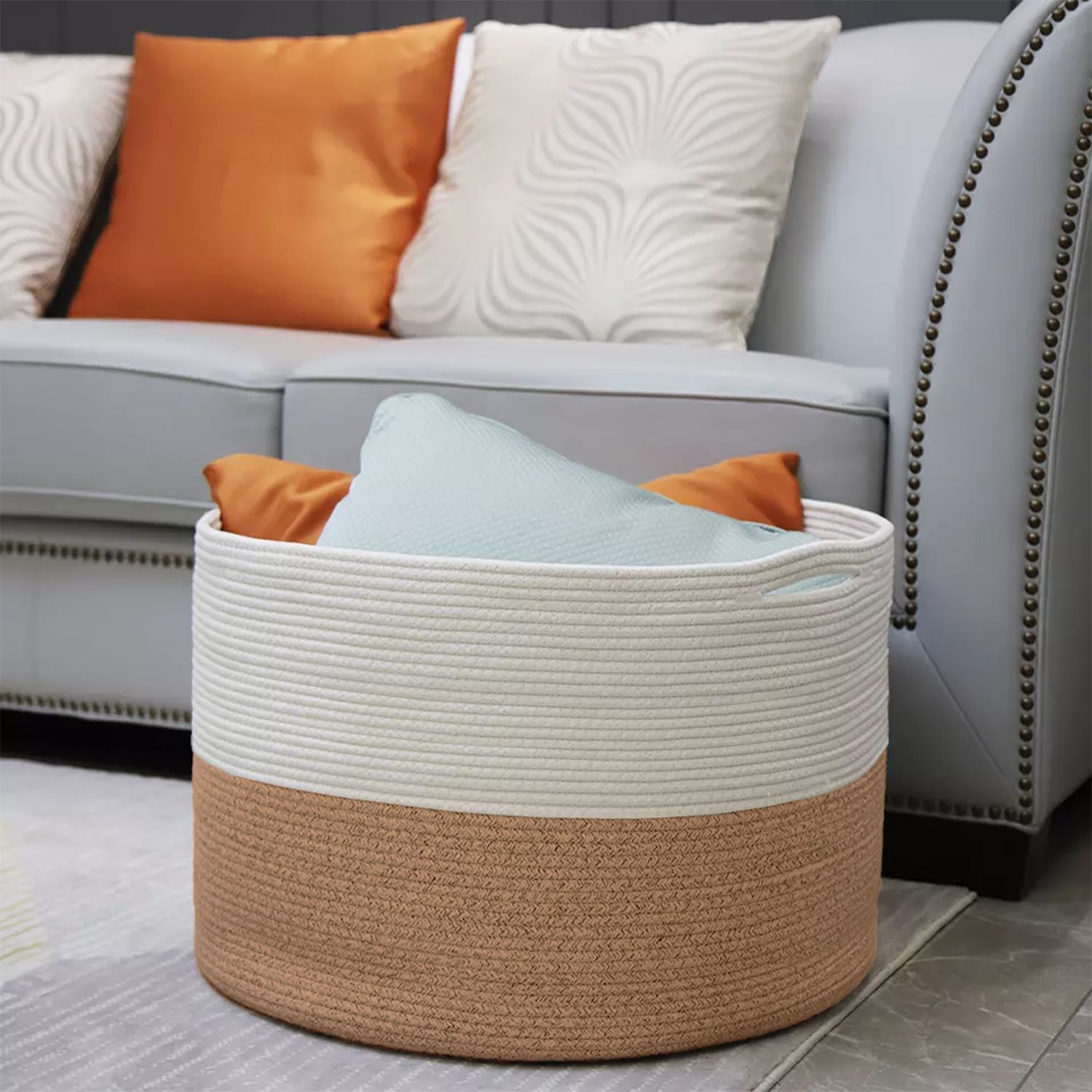 Tutumi Přírodní koš BOHO 322162 - Obrázek 2