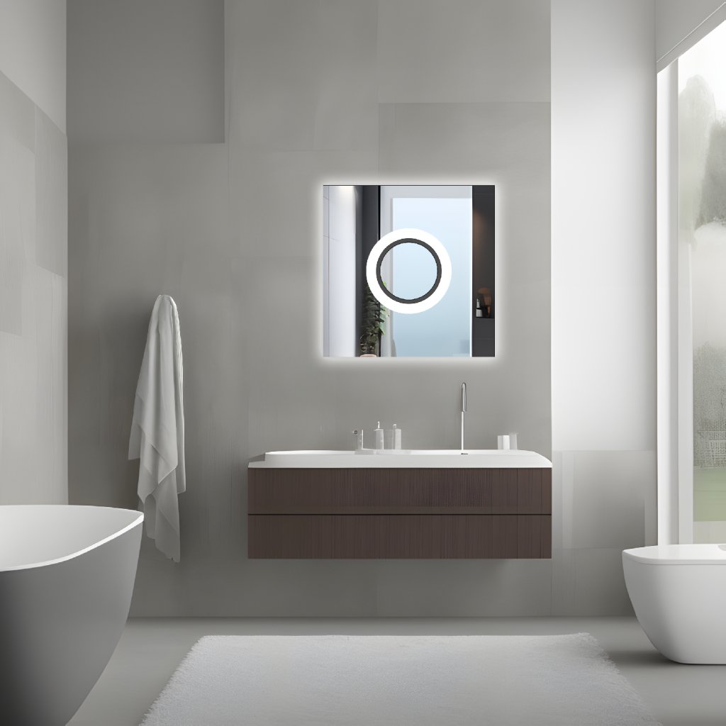 Tutumi Zrcadlo 60x60 s LED osvětlením HOM-01513 - Obrázek 2