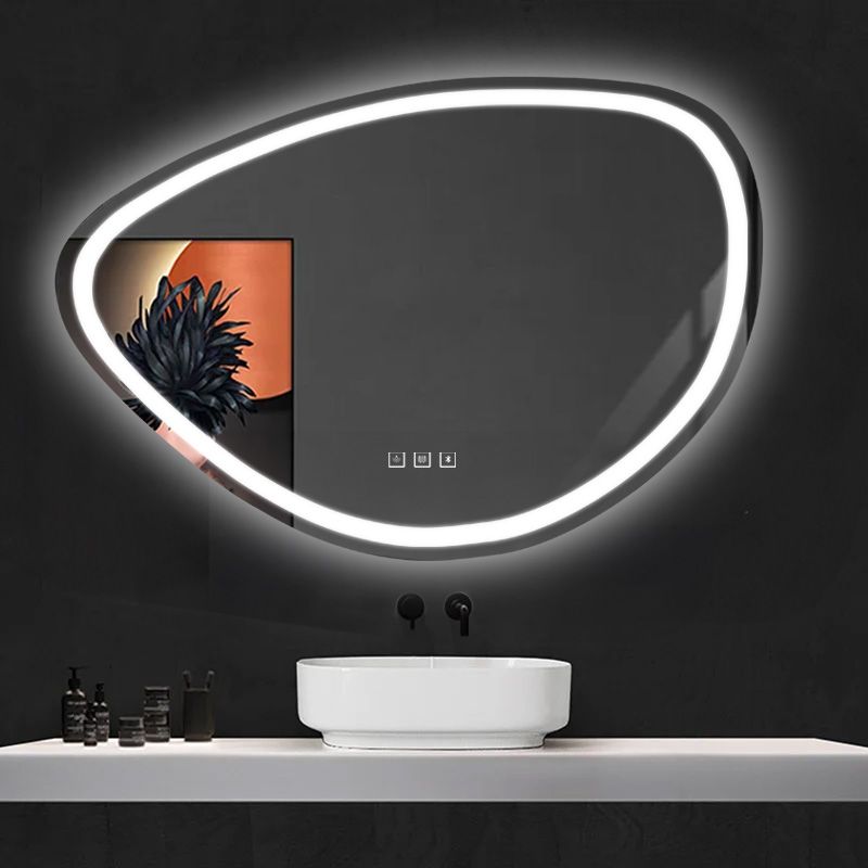 Tutumi Zrcadlo 70x100 cm s vyhříváním a regulovatelným LED osvětlením HOM-05516 - Obrázek 2