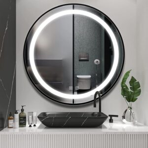 Tutumi Zrcadlo LED 50cm MMJ Black