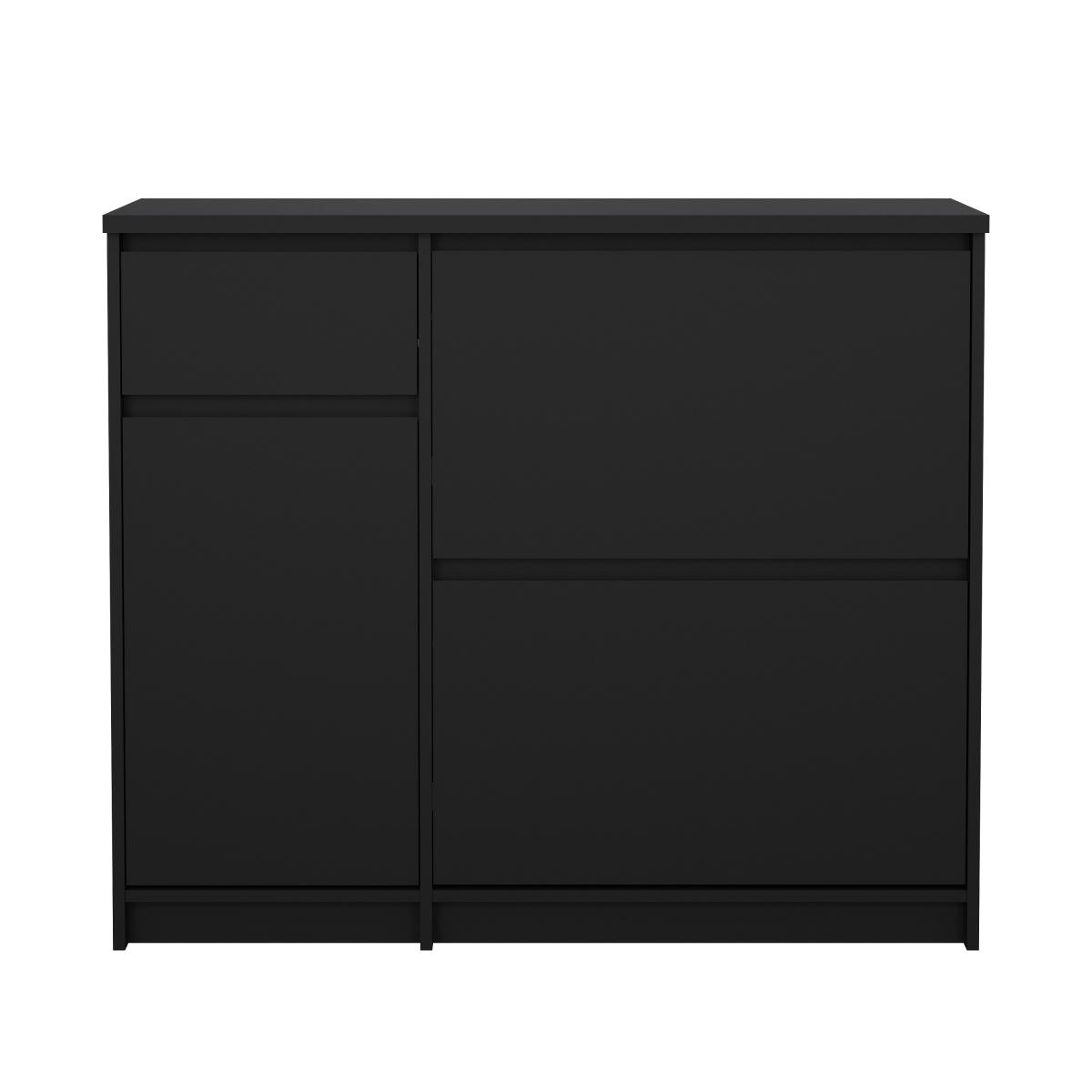 Tvilum Botník Simplicity 206 černý mat - Obrázek 2