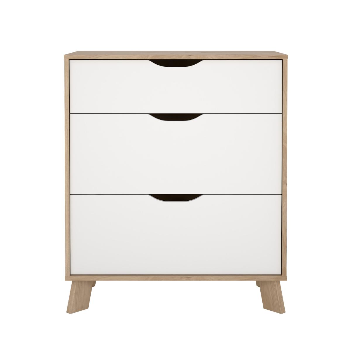 Tvilum Komoda Iker 703 jackson hickory/bílá - Obrázek 2