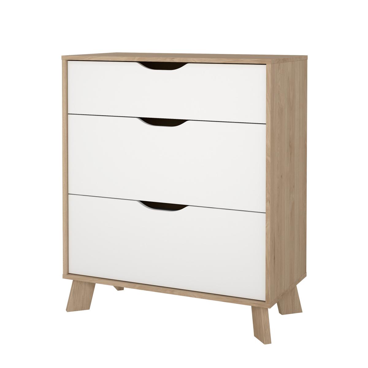 Tvilum Komoda Iker 703 jackson hickory/bílá