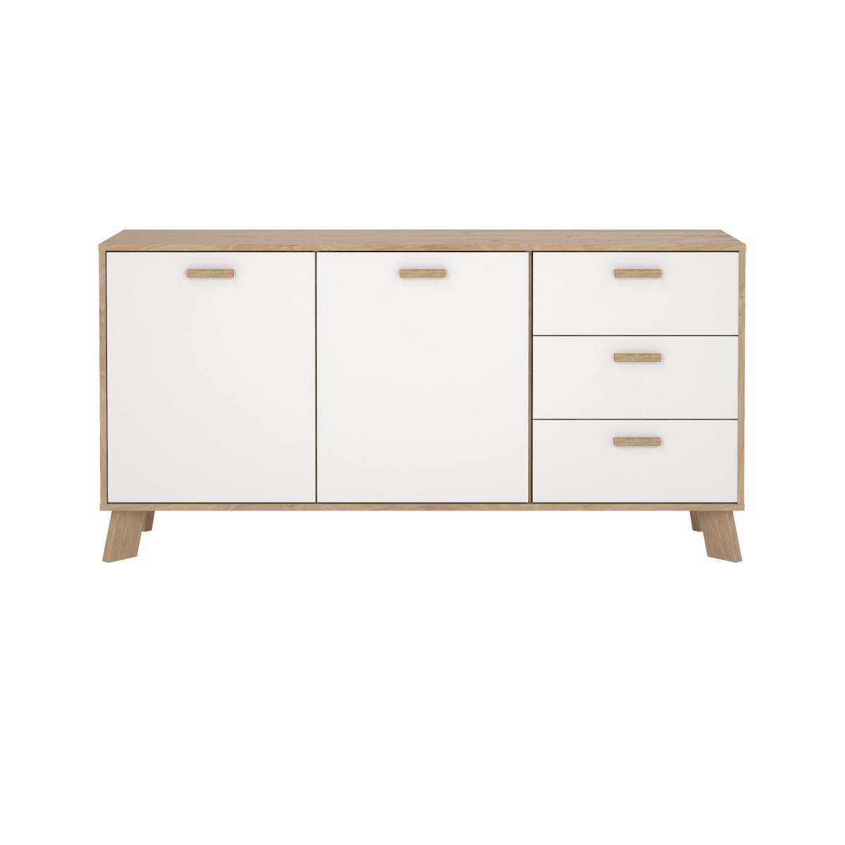 Tvilum Komoda Iker 715 jackson hickory/bílá - Obrázek 2