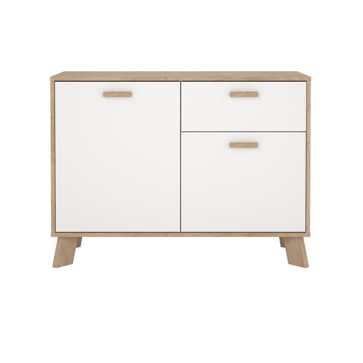 Tvilum Komoda Iker 716 jackson hickory/bílá - Obrázek 2