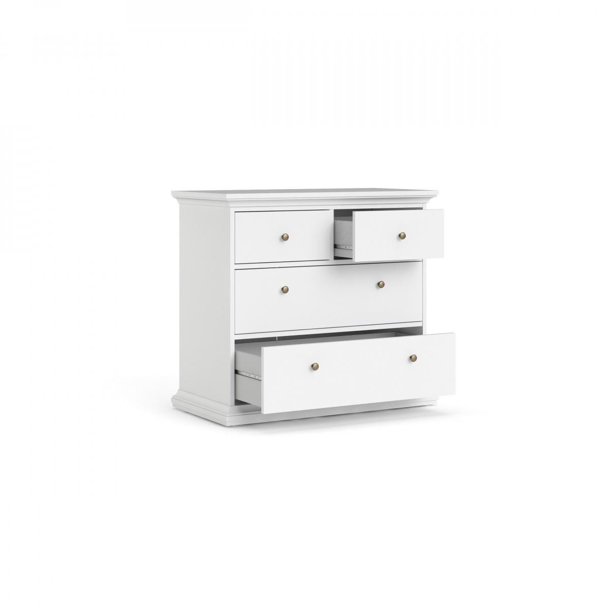 Tvilum Komoda Provence 716 bílá - Obrázek 2