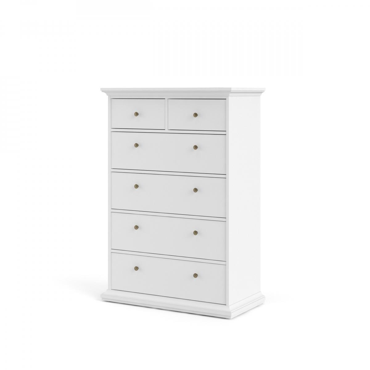 Tvilum Komoda Provence 718 bílá