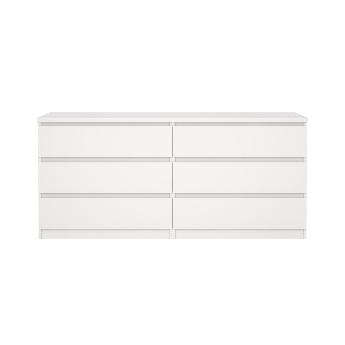 Tvilum Komoda Simplicity 232 bílá - Obrázek 2