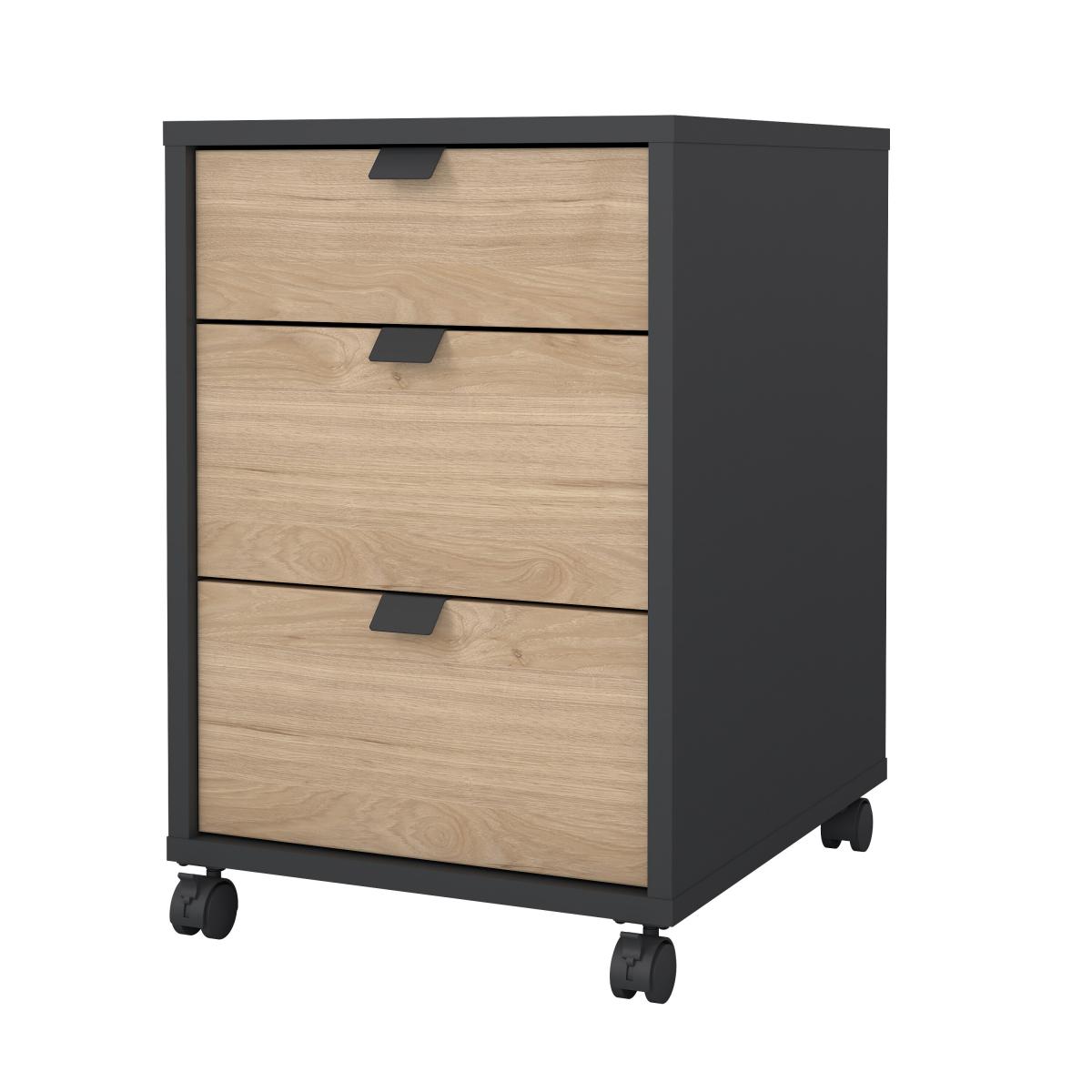 Tvilum Kontejner Sigal 584 šedá/jackson hickory