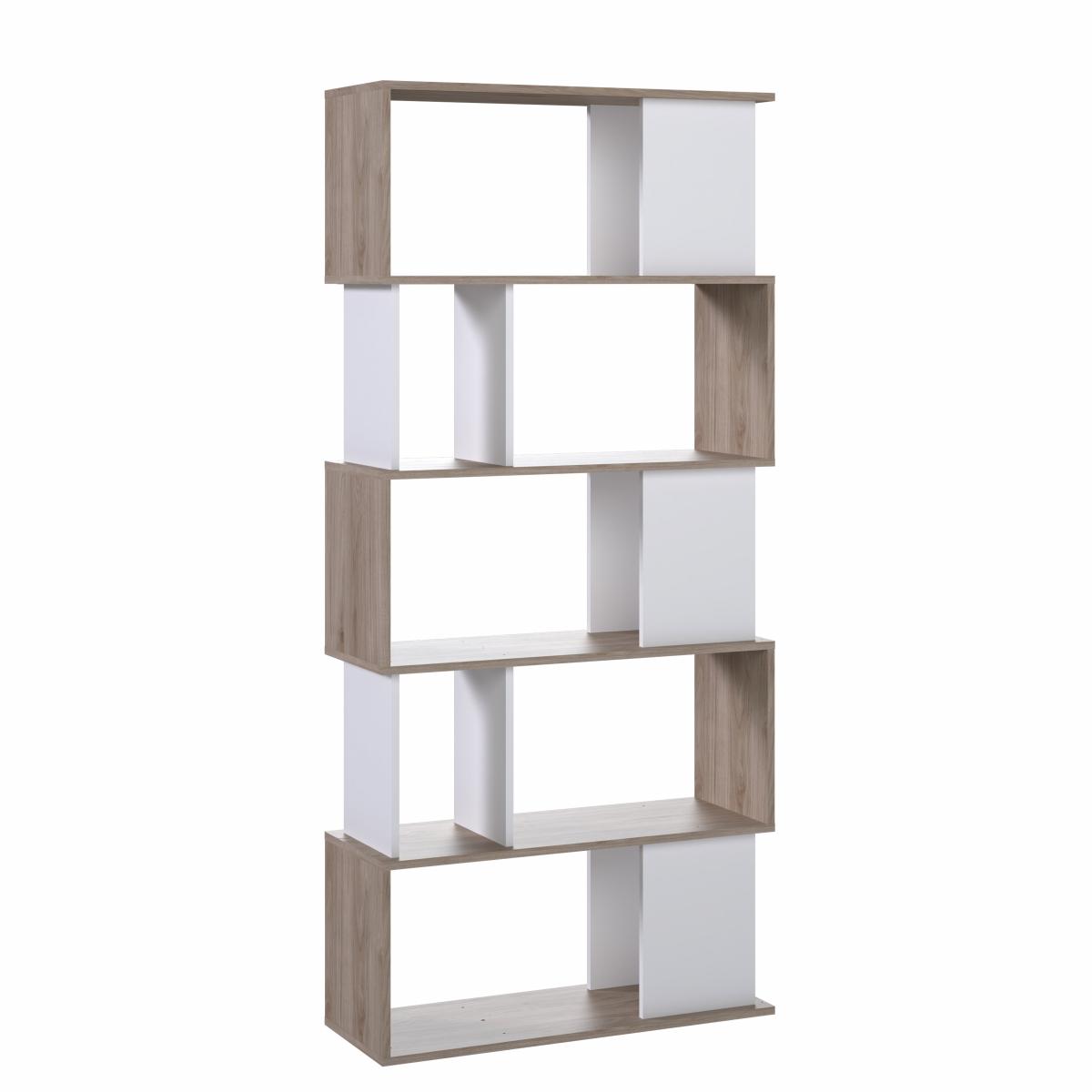 Tvilum Regál Penta 735 jackson hickory/bílá - Obrázek 2