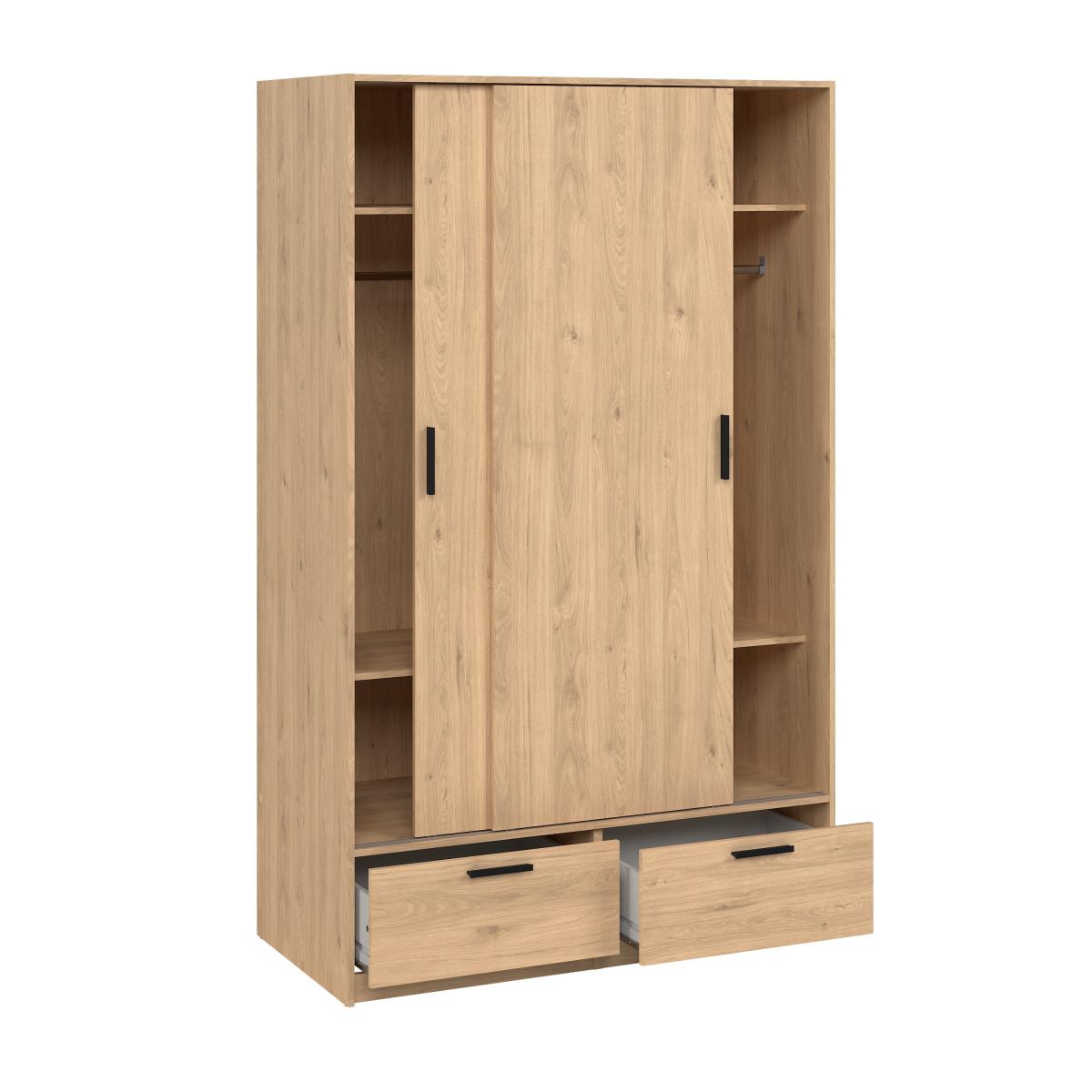Tvilum Skříň Lincoln 2D2S jackson hickory - Obrázek 2