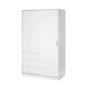 Tvilum Skříň Simplicity 146 bílý lesk