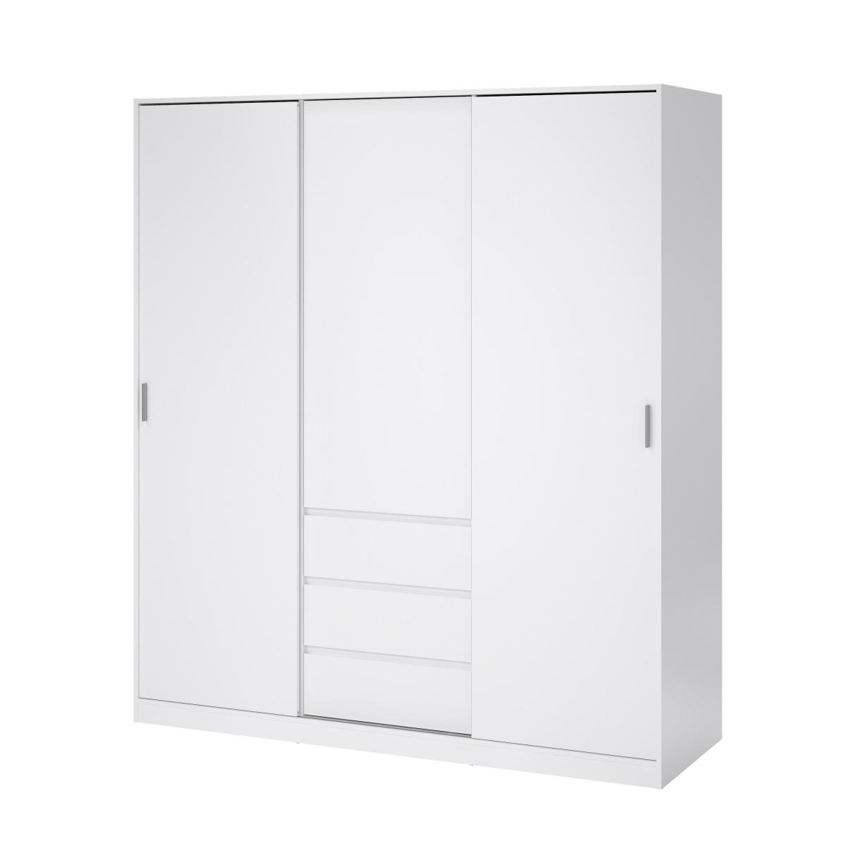 Tvilum Skříň Simplicity 148 bílý lesk