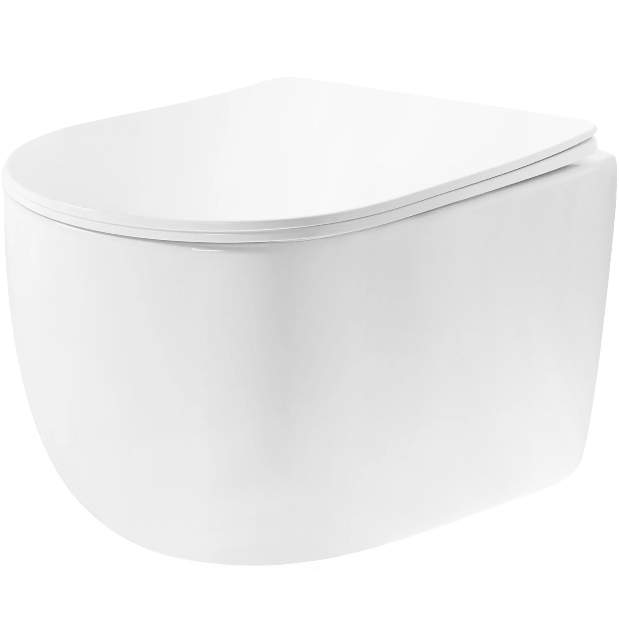 Závěsná WC MÍSA REA Eddy Tornado Rimless FLAT N