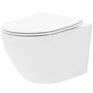 Závěsná WC mísa se SoftClose sedátkem REA CARLO MINI FLAT