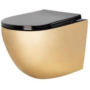 Závěsná WC mísa se SoftClose sedátkem REA CARLO MINI FLAT