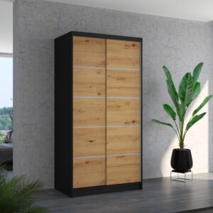 ADRK Šatní skříň posuvná RIVA B-ART 100