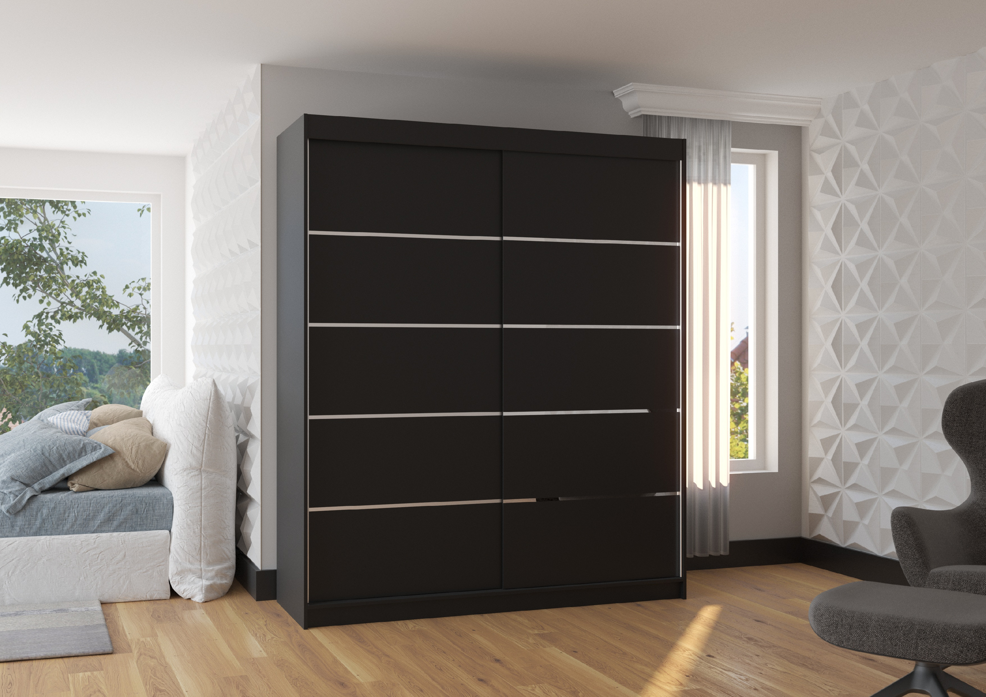 ADRK Šatní skříň posuvná SPECTRA B 180