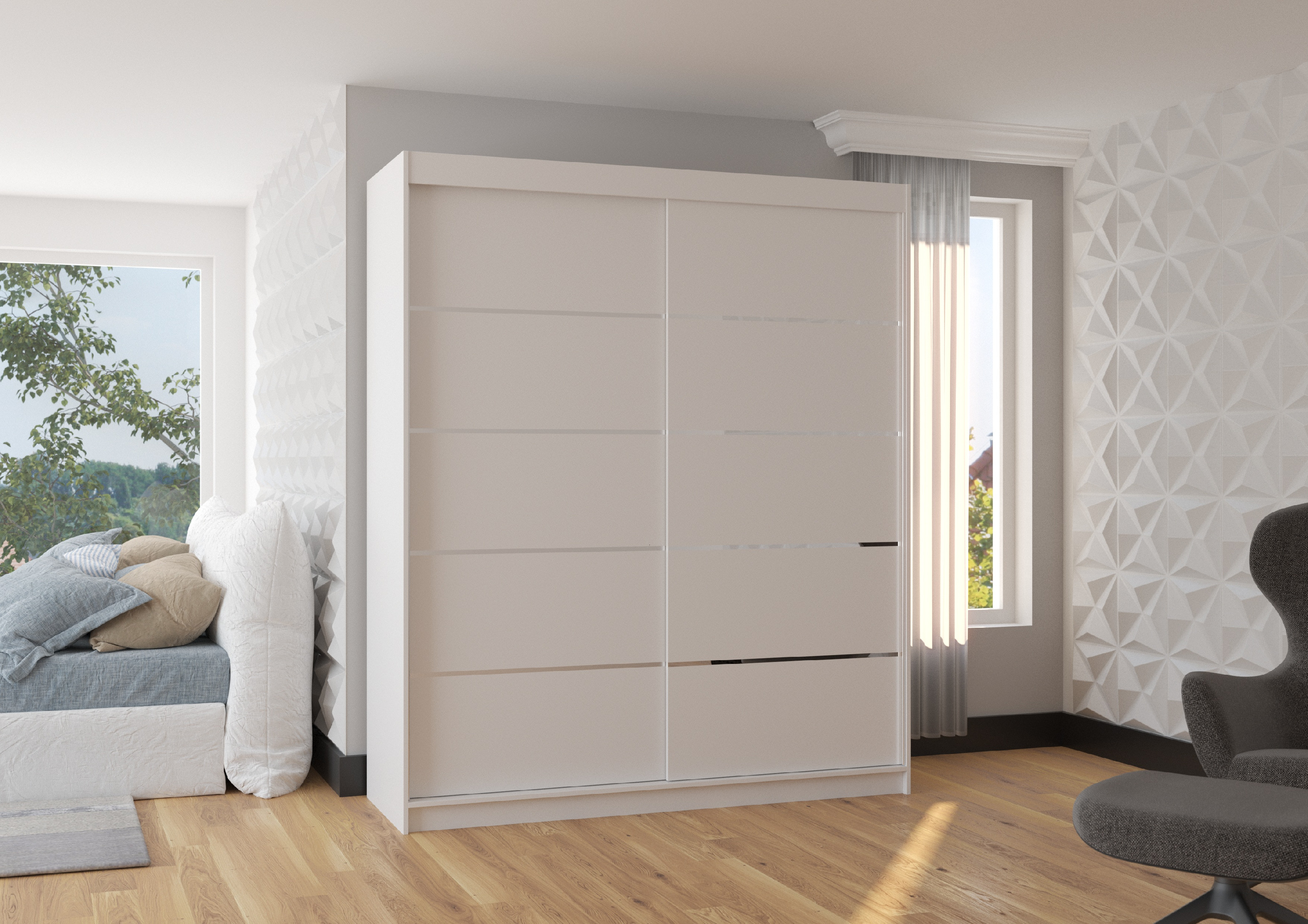 ADRK Šatní skříň posuvná SPECTRA W 180