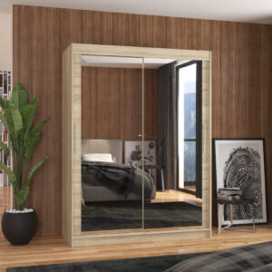 ADRK Šatní zrcadlová skříň posuvná PERMO S 150