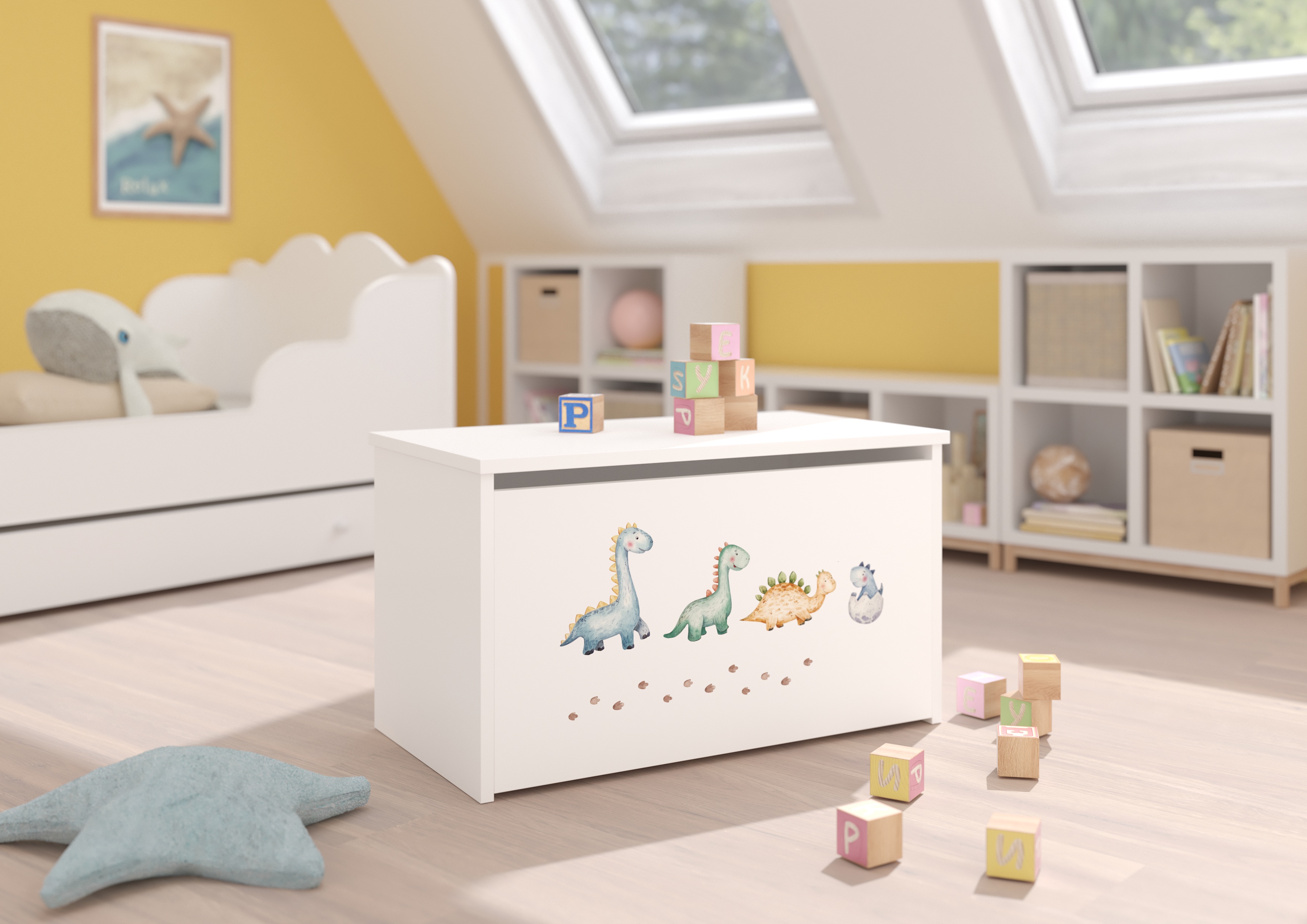 ADRK Úložný box DARIA W-DINO