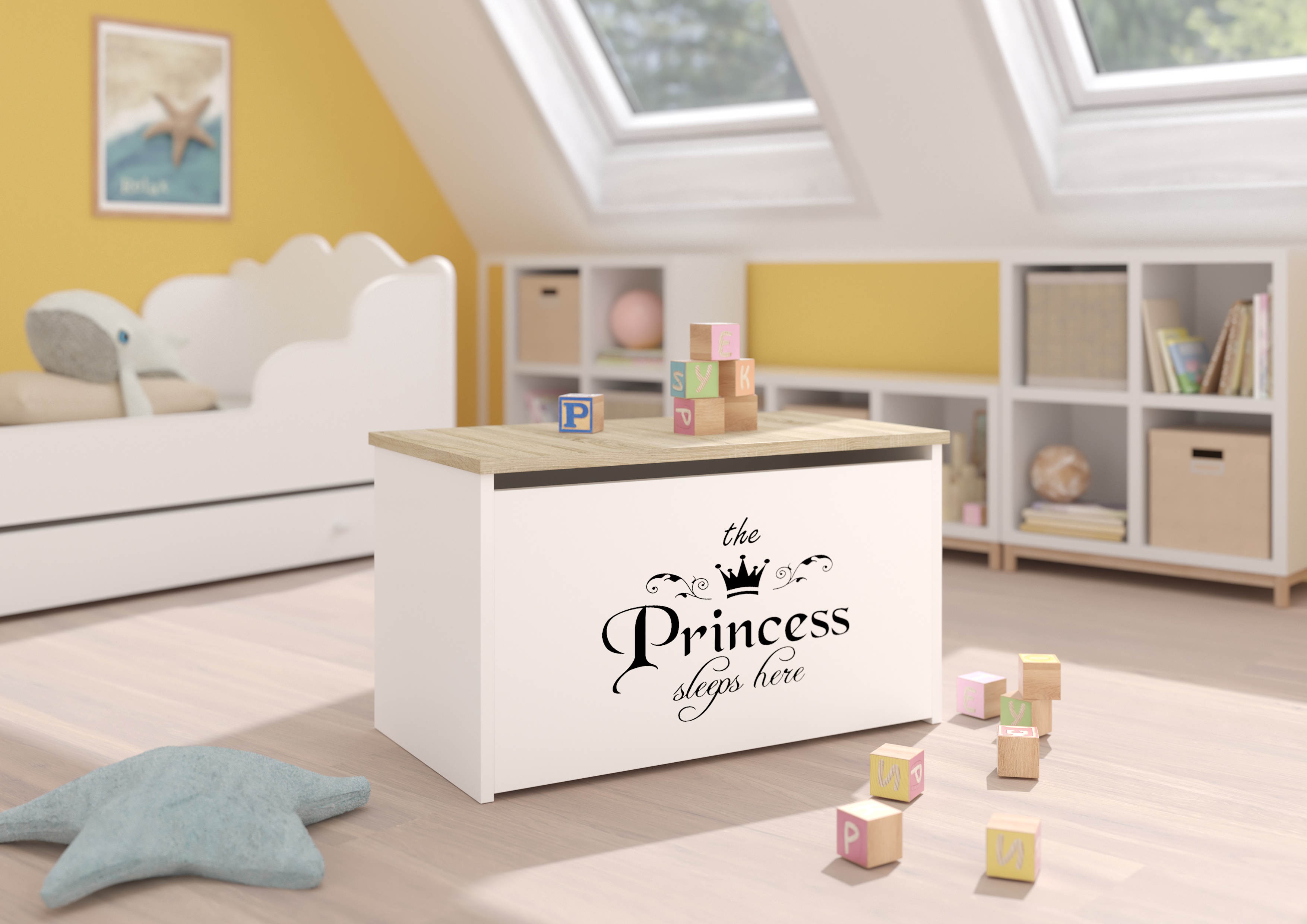 ADRK Úložný box DARIA W-S-PRI-B