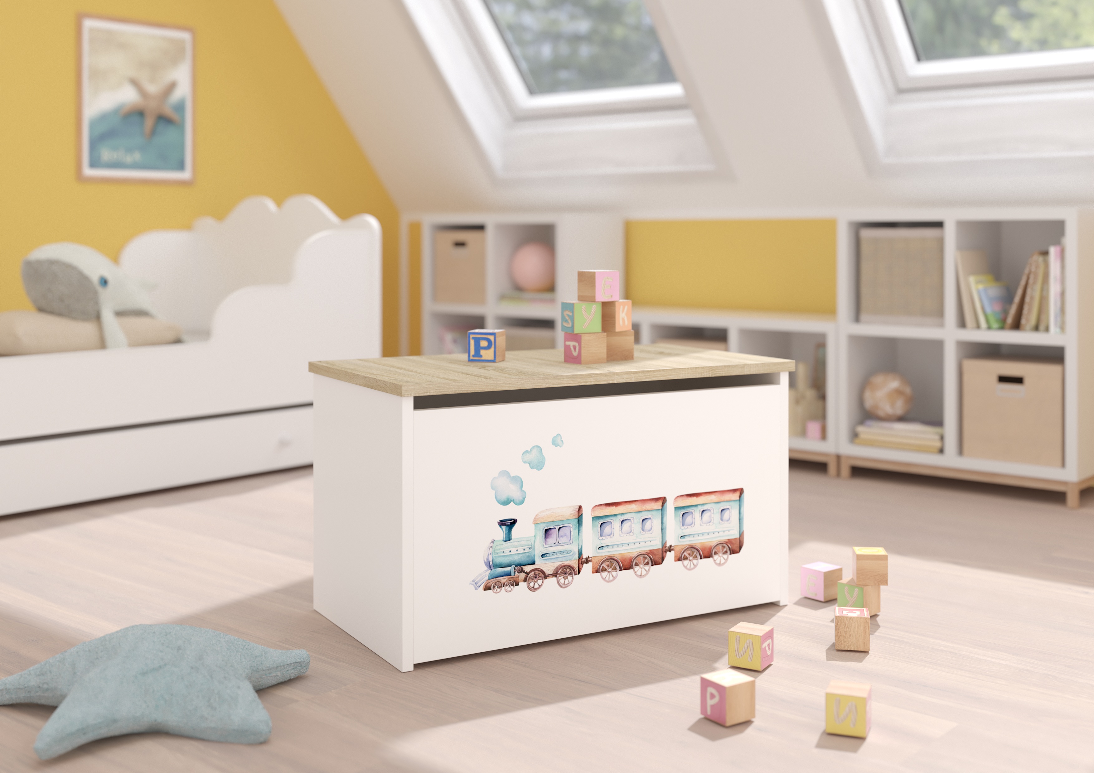 ADRK Úložný box DARIA W-S-RAIL