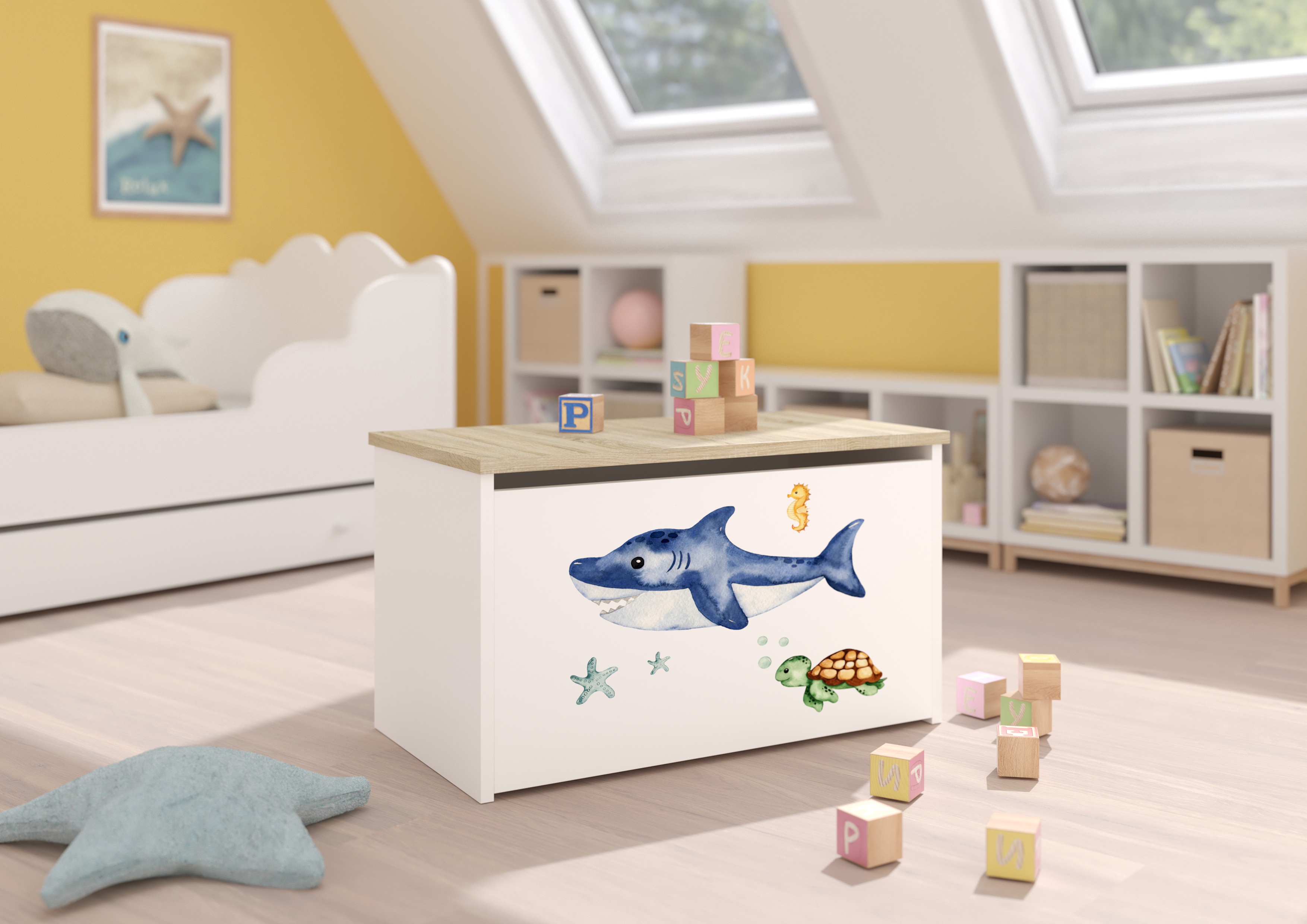 ADRK Úložný box DARIA W-S-SEA-ANI