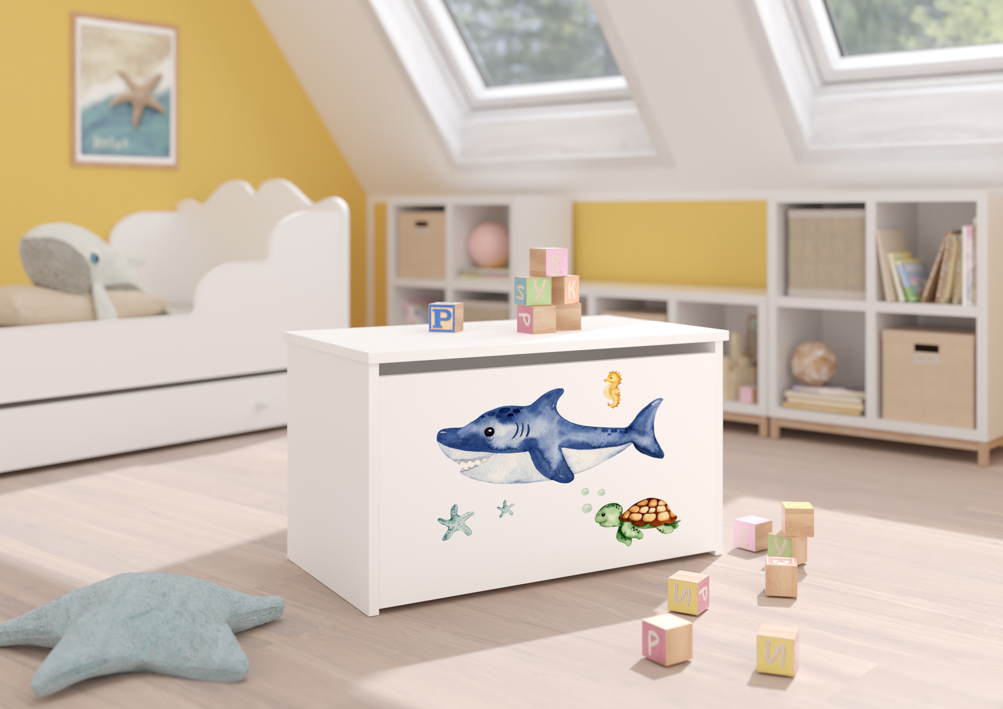 ADRK Úložný box DARIA W-SEA-ANI