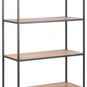 Actona Regál Seaford II 77x185 cm divoký dub