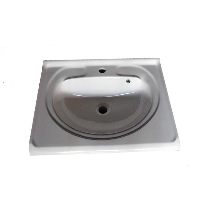 BPS-koupelny Deskové umyvadlo z litého mramoru 60 cm