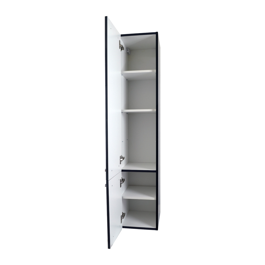 BPS-koupelny Doplňková koupelnová skříňka vysoká Vermont antracit V47 30 cm - Poškozeno - Obrázek 2