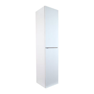 BPS-koupelny Doplňková koupelnová skříňka vysoká bílá V42 35 cm - Poškozeno