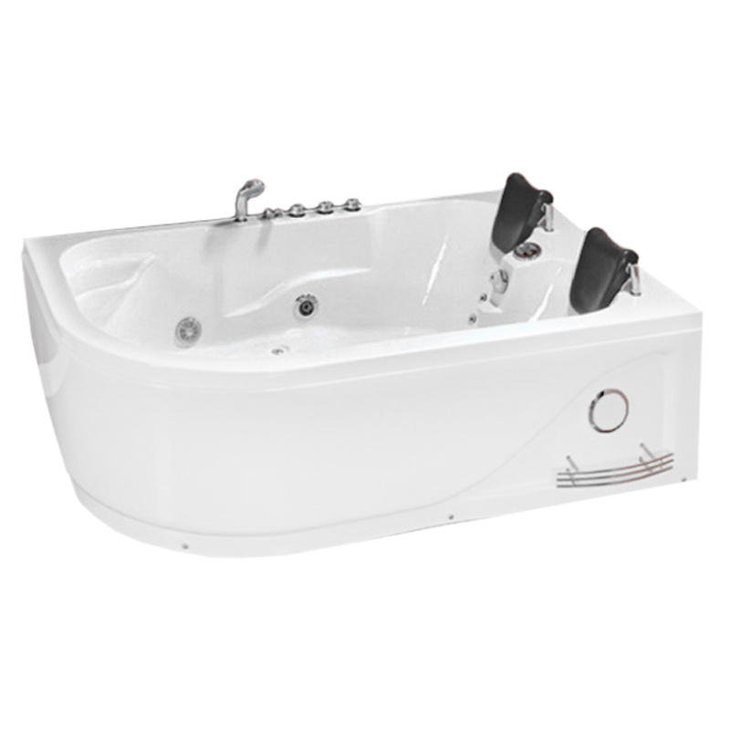 BPS-koupelny Hydromasážní vana HYD-CA631LH 180x120 LEVÁ s ohřevem vody