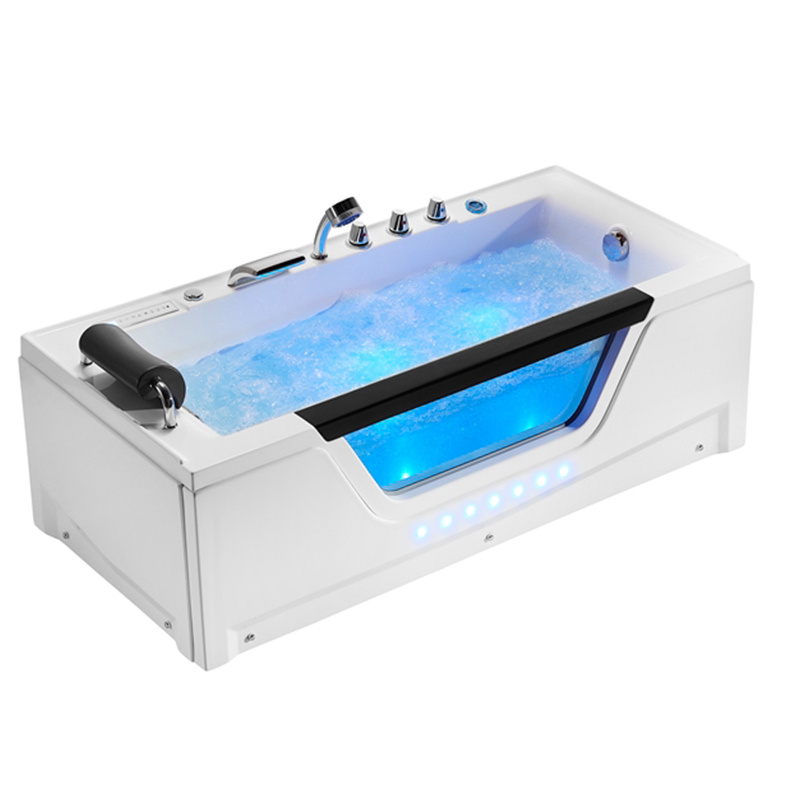 BPS-koupelny Hydromasážní vana HYD-GO938C 162x75 s ohřevem vody