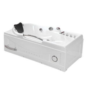 BPS-koupelny Hydromasážní vana HYD-RA634H 168x85 s ohřevem vody