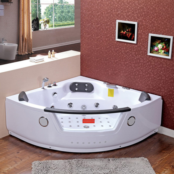 BPS-koupelny Hydromasážní vana HYD-TI604H 152x152 s ohřevem vody - Obrázek 2