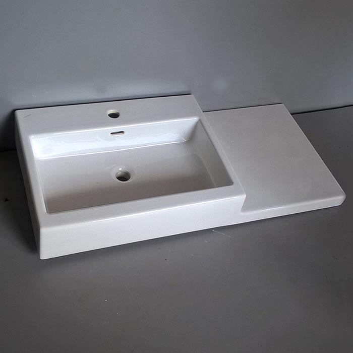 BPS-koupelny Keramické umyvadlo LAUFEN Living Square 100 - Obrázek 2