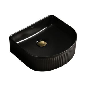 BPS-koupelny Keramické umyvadlo na desku HYD-FO-BL-400 40x35 cm