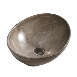 BPS-koupelny Keramické umyvadlo na desku HYD-LU-MAR8-405 40