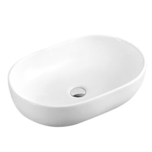 BPS-koupelny Keramické umyvadlo na desku HYD-NO-WH-480 48x34