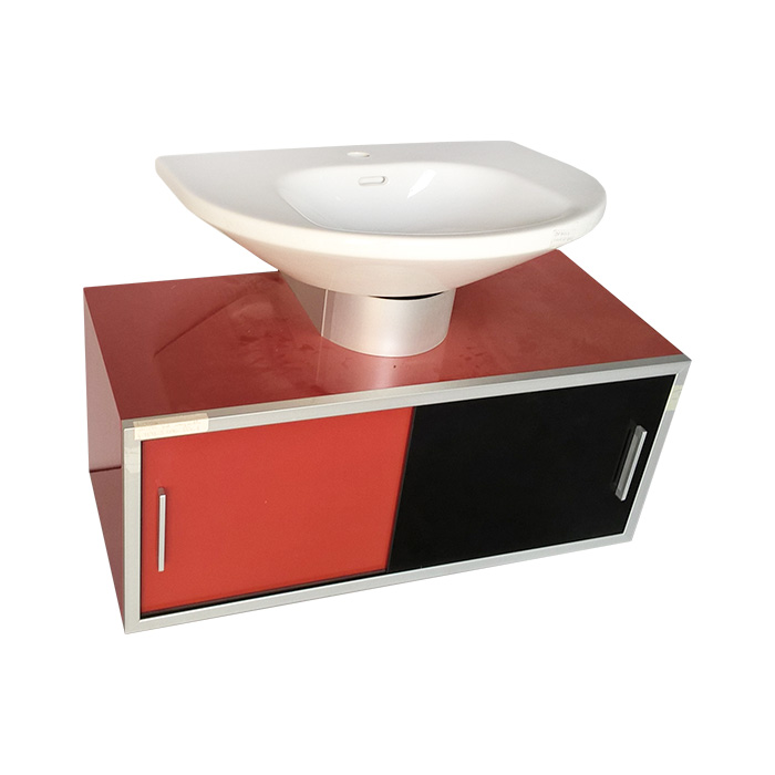 BPS-koupelny Koupelnová skříňka s keramickým deskovým umyvadlem Case F Living 4729230705541-1043.4 | Laufen