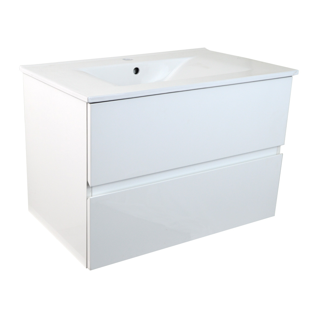 BPS-koupelny Koupelnová skříňka s keramickým umyvadlem Beneto 75 V41 75 cm - Poškozeno