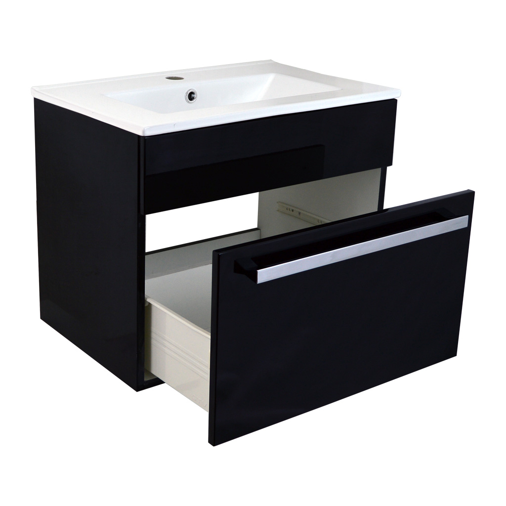 BPS-koupelny Koupelnová skříňka s keramickým umyvadlem Plaza V15 60 cm - Poškozeno - Obrázek 2