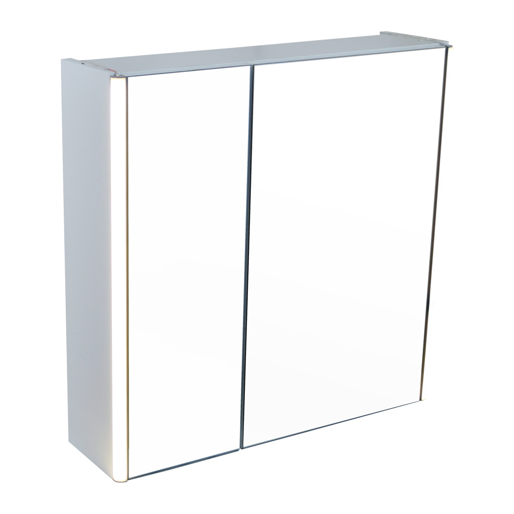 BPS-koupelny Zrcadlová skříňka závěsná s LED osvětlením Tristan 60 cm V23 - Poškozeno - Obrázek 2