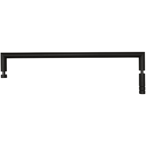 Bemeta Design DARK: Držák ručníků na skleněné dveře 450 mm - 104204310