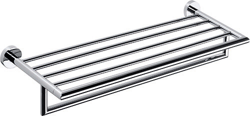 Bemeta Design OMEGA: Držák ručníků s hrazdou 600 mm - 104205072